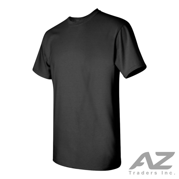 6 Pack Heavyweight Cotton Short Sleeve Crew Neck T-Shirt